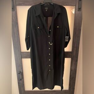 NWOT Worthington button down dress